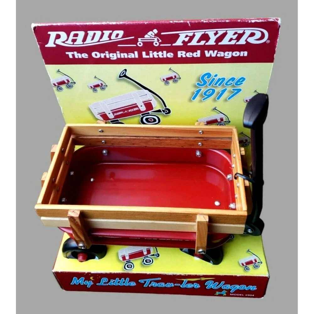 VTG 1998 Radio Flyer The Original Little Red Wagon My Little Trav-ler Wagon #904